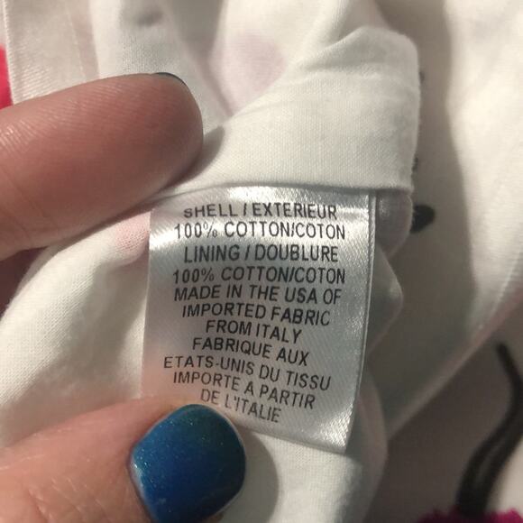 Milly White Floral Print Dress Women’s Size 0 - Picture 6 of 7